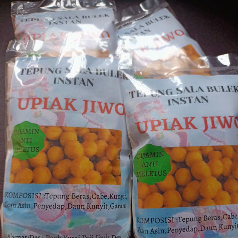 

250 gram Tepung Instan Sala Bulek Khas Pariaman Padang Sumatera Barat