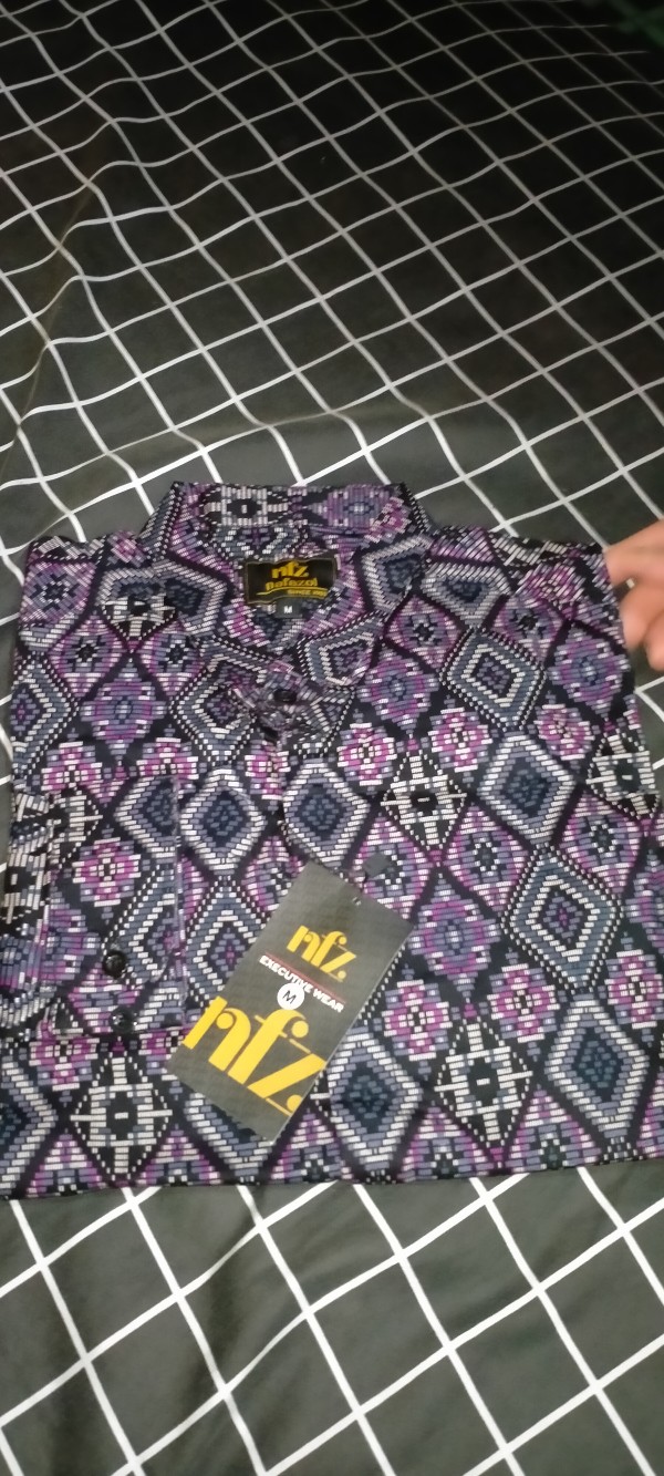 Batik Pria Lengan Panjang Kemeja Batik Slimfit Casual Formal