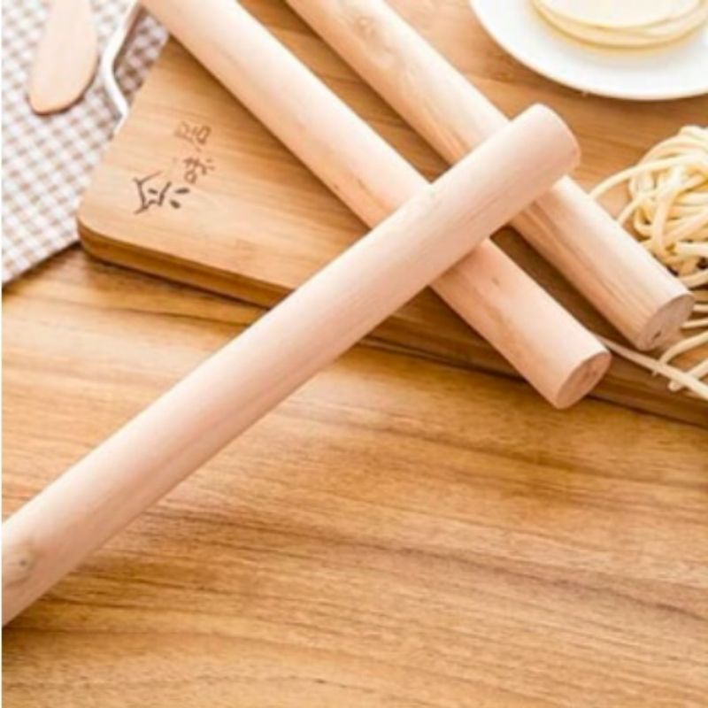 Rolling Pin Kayu Rolling Stick Penggiling Adonan Kue Stik Penggilas Stick