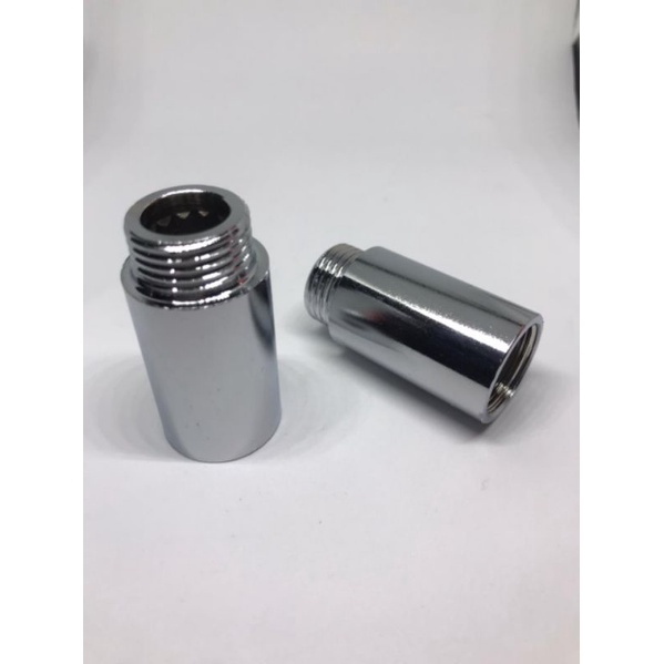 Sok kran 5cm stainless / sok drat dalam dan luar ukuran 1/2 inch