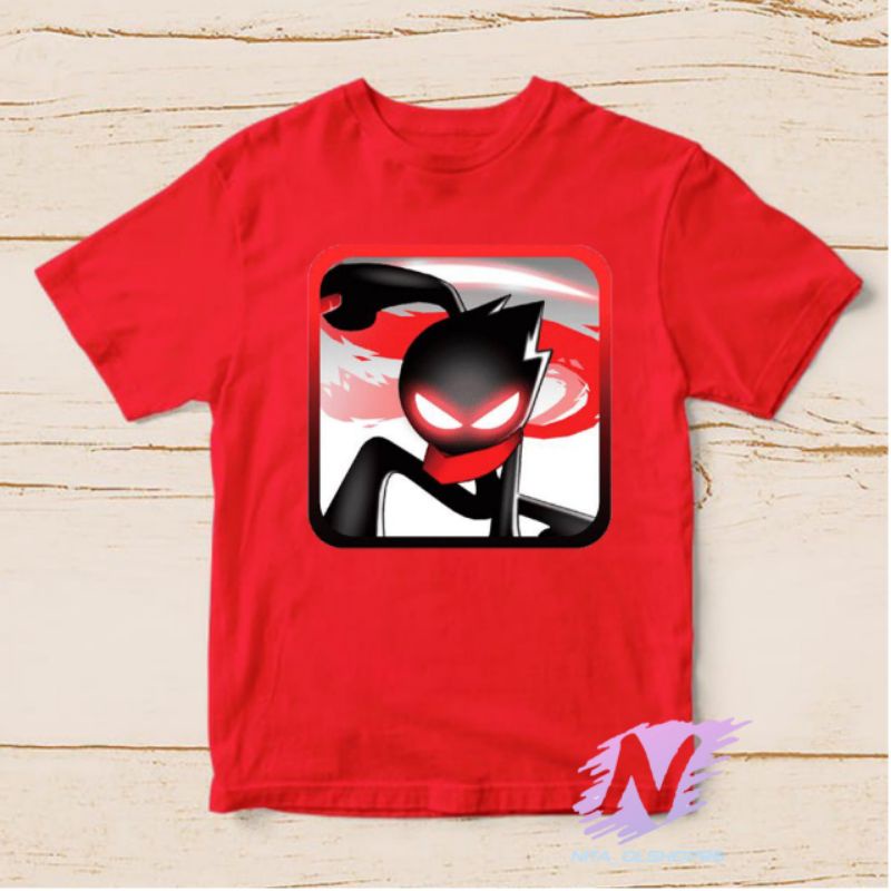 baju stickman warrior legend kaos anak stickman