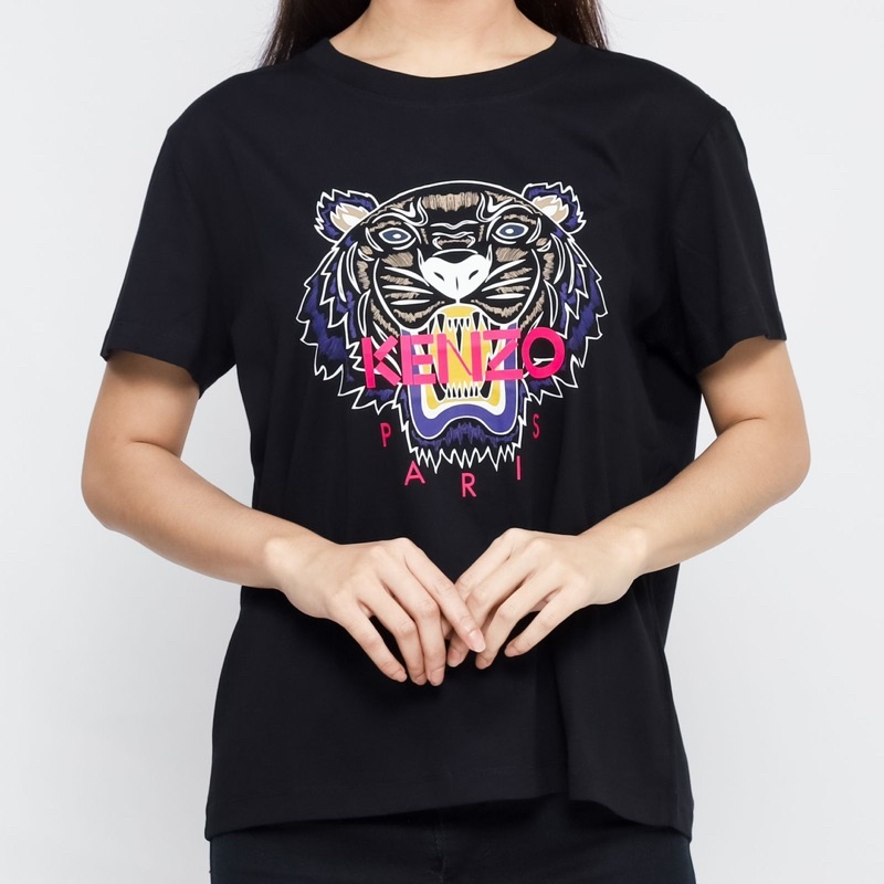 Ken. Tiger Tshirt Purple Pink