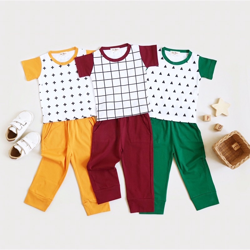 RACHIDKIDS / SETELAN ANAK LUCU / PIYAMA ANAK LUCU / NORDIC SET