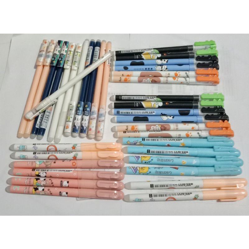 

(1lusin ) 1 pack pen bisa hapus/pen gel hapus/erasable pen/pen hapus lucu fancy AODEMEI