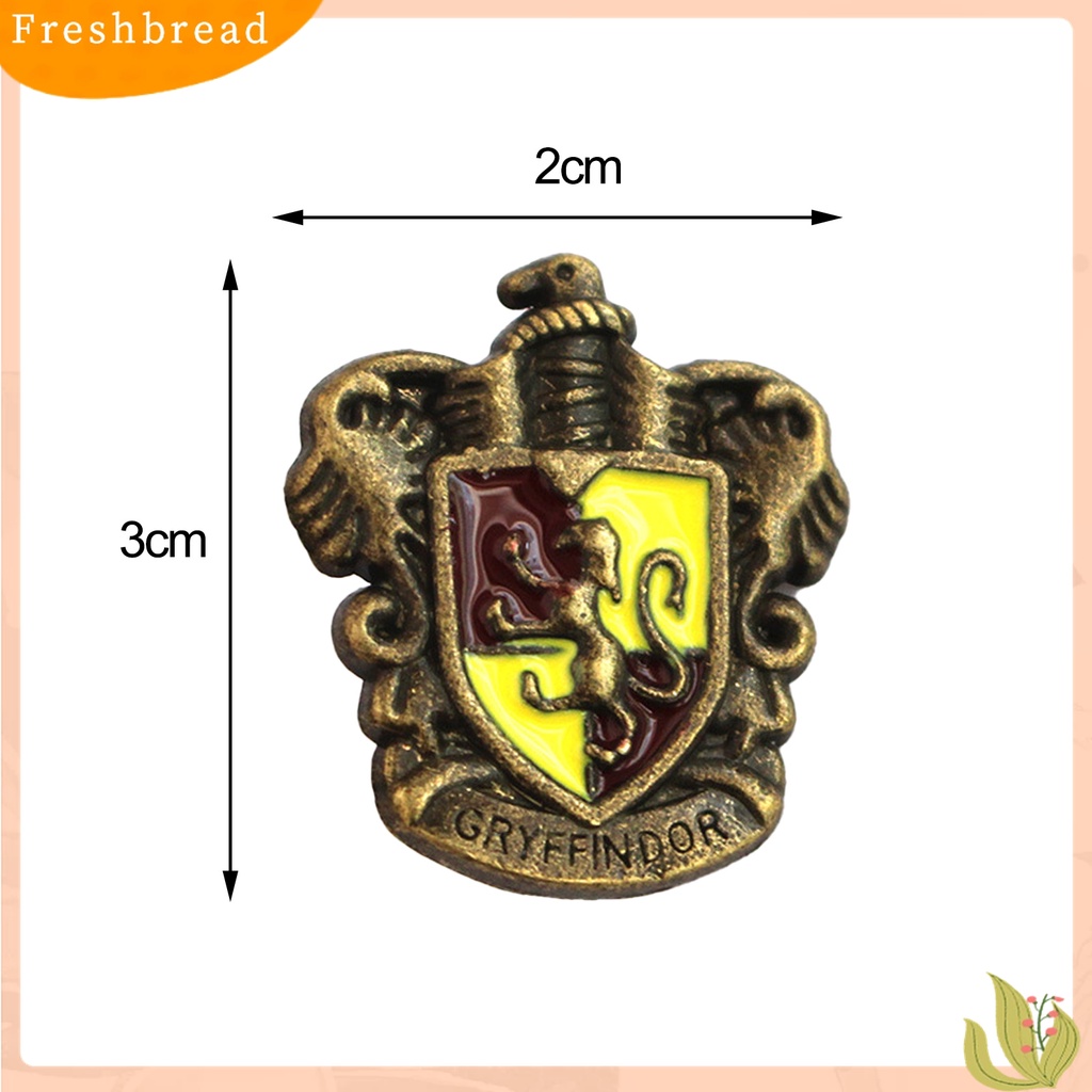 Terlaris 5Pcs Brooch Cartoons Mini Harry Potter Brooch Lapel Pins for Student