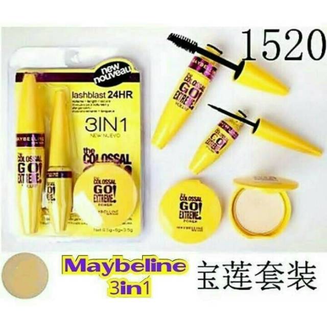 MAYBELLINE COLOSSAL 3IN1