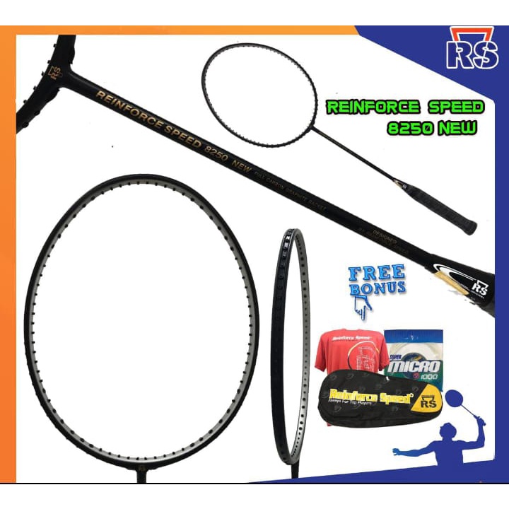 RAKET BADMINTON RS Reinforce Speed 8250 ORIGINAL