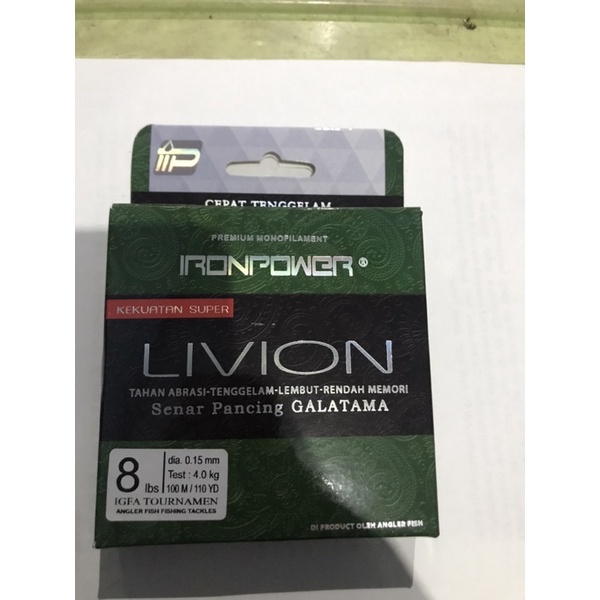 Senar Pancing Iron Power Livion