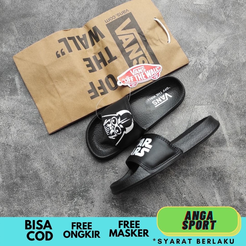 SANDAL SLOP ANAK VANS LAKI LAKI PEREMPUAN MOTIF STAR WARS / SENDAL KIDS SLIDE DISTRO KEREN TERMURAH