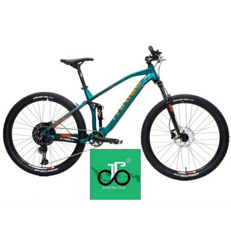 BIG PROMO Promo murah Sepeda MTB 27.5" Thrill Fervent Elite T120 BA 2021 (FREE ONGKIR)  Sepeda