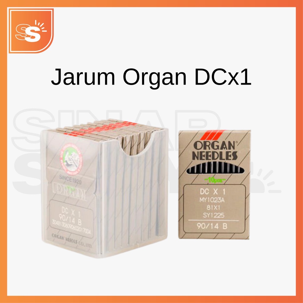 Jarum Organ DC x 1 / Jarum Mesin Jahit DC x 1 Organ Needles (Original)