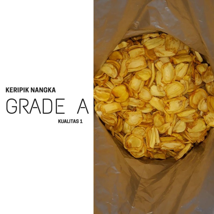 

TERLARIS Keripik Nangka 1 Kg Grade A