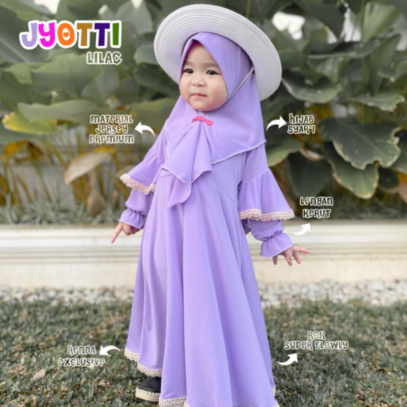 Gamis Anak Perempuan / Gamis Jyotti Original By Celycely / Gamis Anak Jersey / Gamis Anak Set hijab / Set Gamis Anak Perempuan / Baju Muslim Anak Perempuan / Pakaian Muslim Anak Perempuan / Gamis Anak Celycely / Gamis Anak Jyotti-6