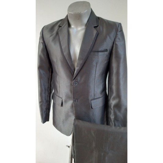 Jas pria formal Semi wool / Setelan jas semi wool Italy / Jas Formal + celana
