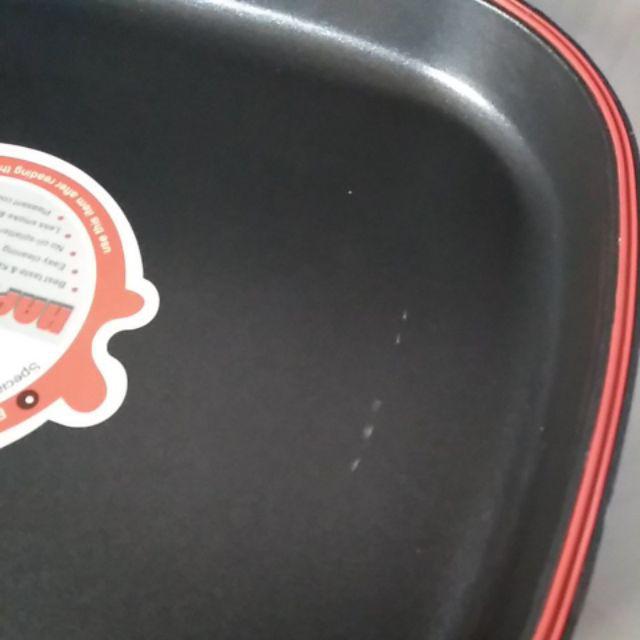 ( Gratis Ongkir )  Hc Happy Call 32 Cm Double Pan - Panci Teflon Korea