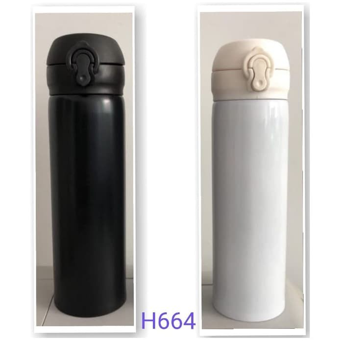 Termos Tumbler Travel Stainless Steel 450 Ml (h-664) - Thermos Portble 450ml