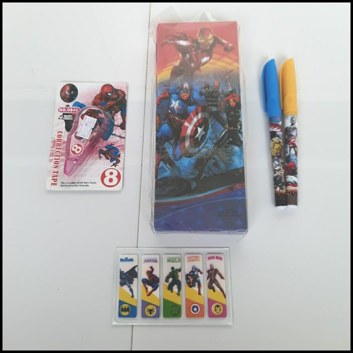 

Paket Alat Tulis Avengers Mini Set