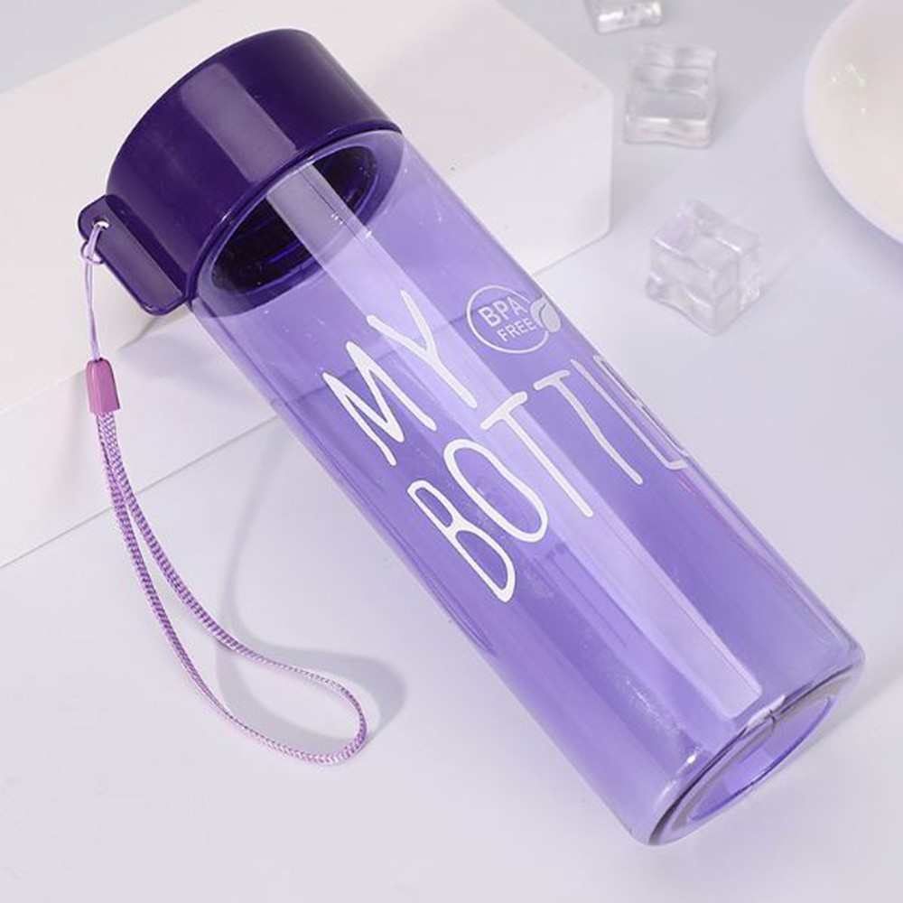 MY BOTTLE TALI BENING WARNA 500ML / BOTOL MINUM TALI PORTABLE BENING