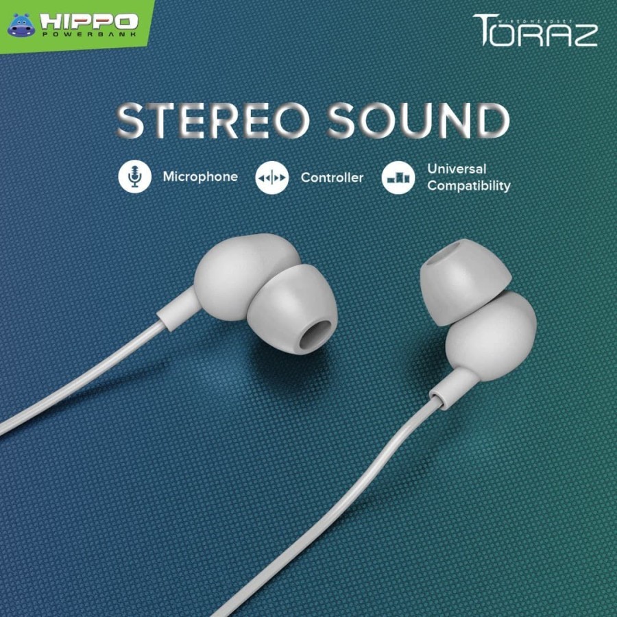 HIPPO HEADSET HANDSFREE TORAZ Earphone Stereo