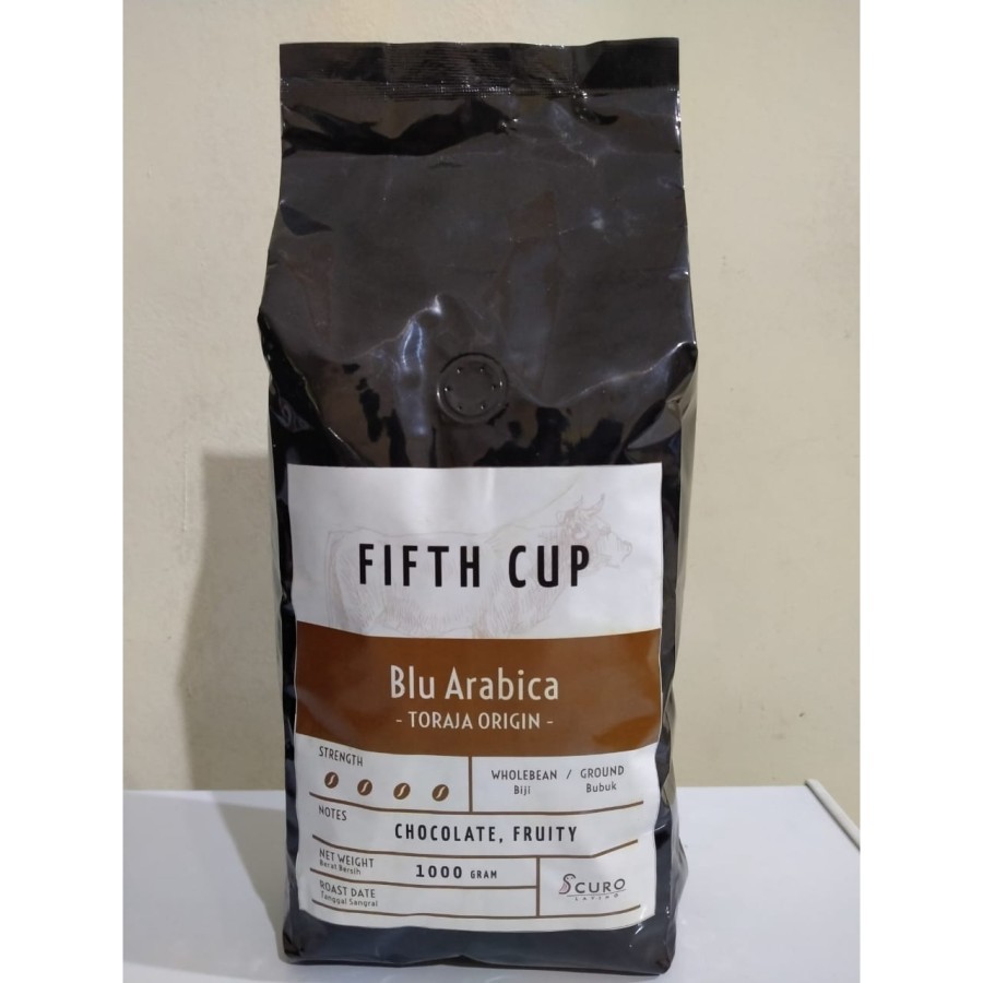 

Scuro Coffee-Fifth Cup Verde Arabica Flores Origin [Floral,Earthy] 1kg -7