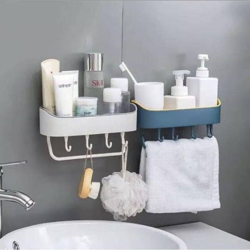 Rak Kamar mandi Dinding Plastik