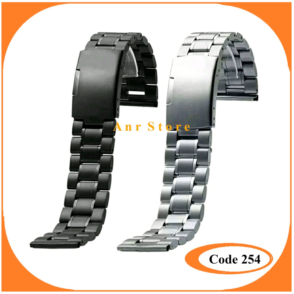 Tali Jam Tangan Rantai Thick Watch 20 mm 22 mm 24 mm 26 mm 28 mm