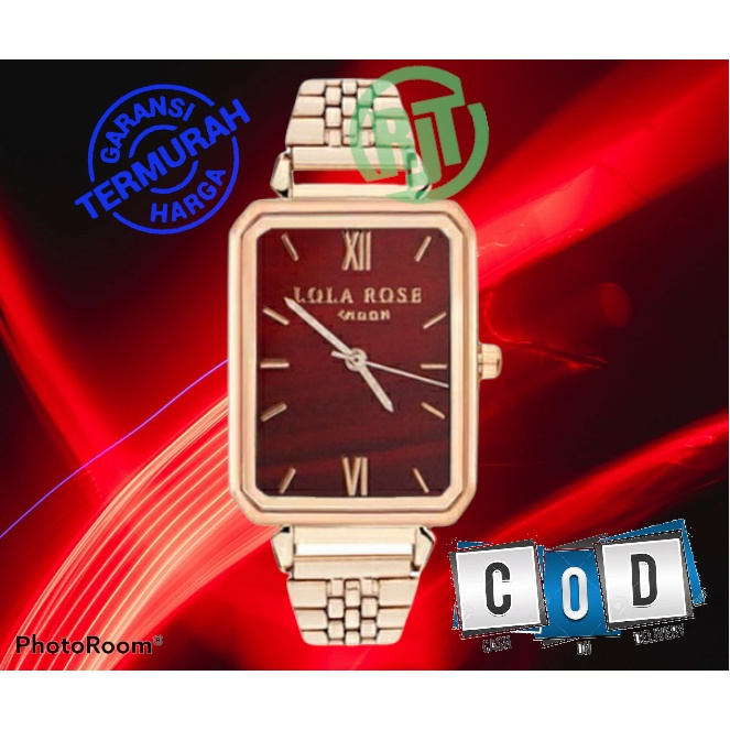 COD JAM TANGAN WANITA ELEGANT CASUAL IDEAL MODEL - SIZE - MATERIAL ROSEGOLD RJT696