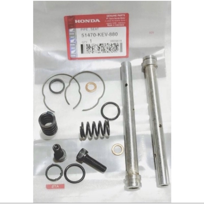 SULING SHOCK DEPAN SET GRAND SUPRA X FITNEW KARISMA X125 BLADE REVO PNP HONDA 51470-KEV-880