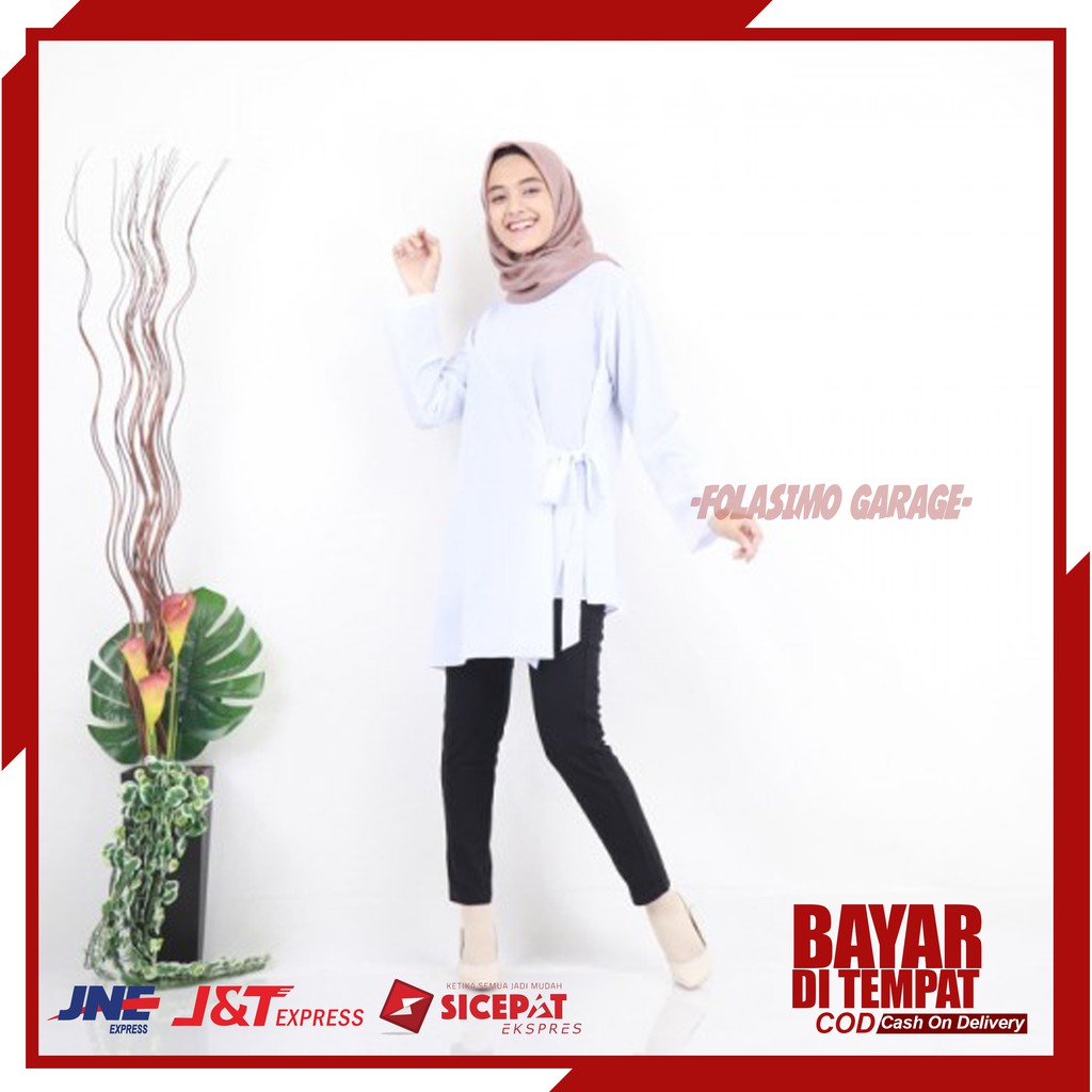 Atasan Tunik / Atasan Wanita Tunik / Atasan Muslim / baju atasan wanita tunik / tunik / Audia Tunik