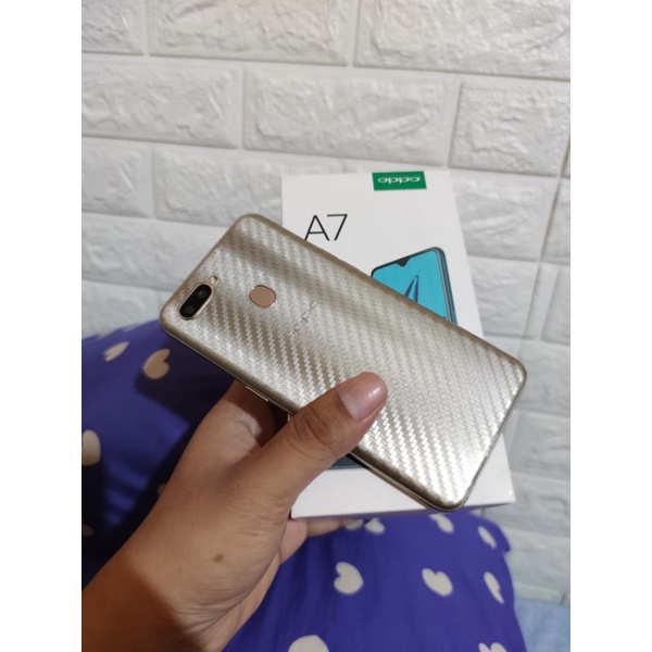 Oppo A7 hp dus second
