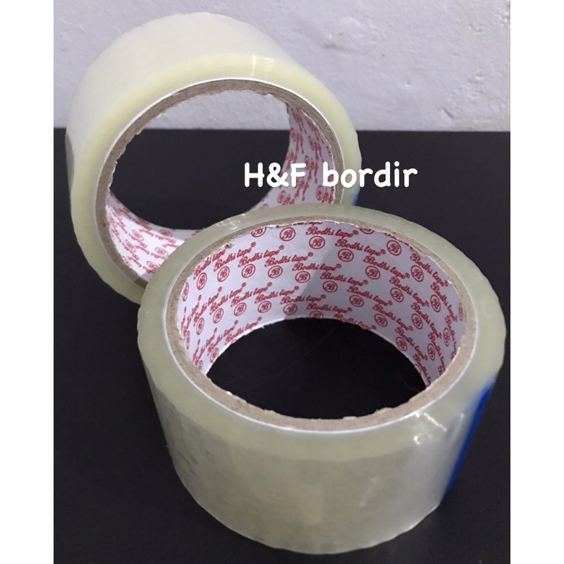

LAKBAN BENING BODHI TAPE 2 INCH (45 MM) PER DUS (72 ROLL)
