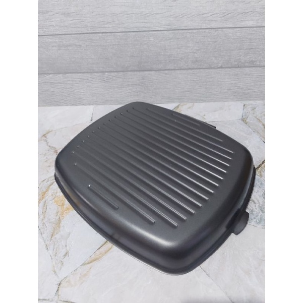 Square Grill Pan 28 Cm - Wajan Teflon BBQ Anti Lengket Serbaguna