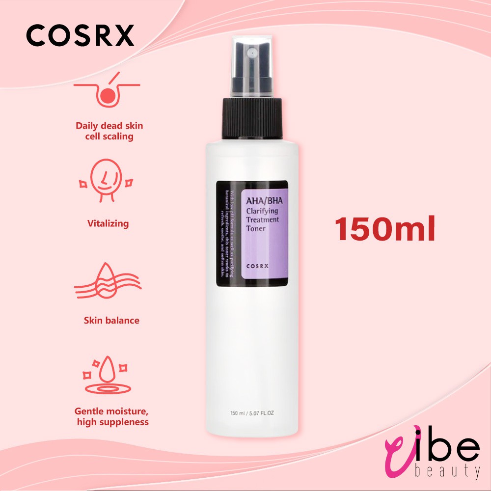 Jual Cosrx Aha Bha Clarifying Treatment Toner Full Size 150ml Gentle