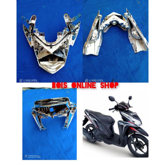 REFLEKTOR LAMPU STOP BELAKANG VARIO 125 OLD BOHLAM
