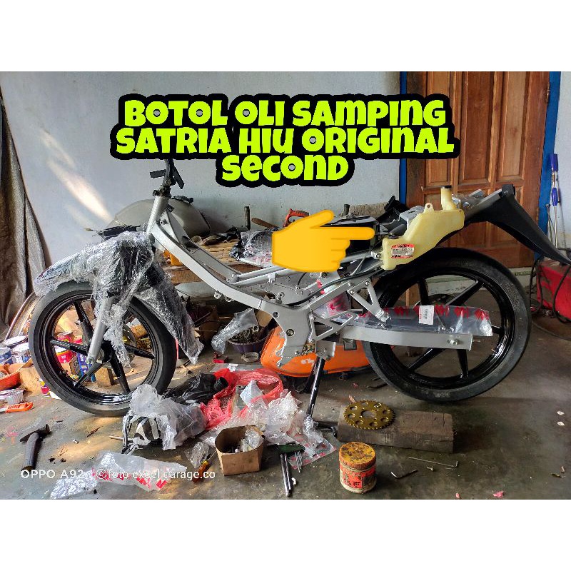 botol oli samping satria hiu wadah oli samping satria hiu lscm malaysia original