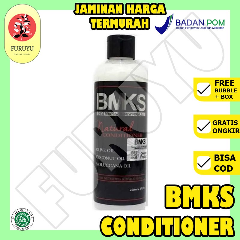 CONDITIONER BMKS BPOM  black magic kemiri conditioner anti kebotakan