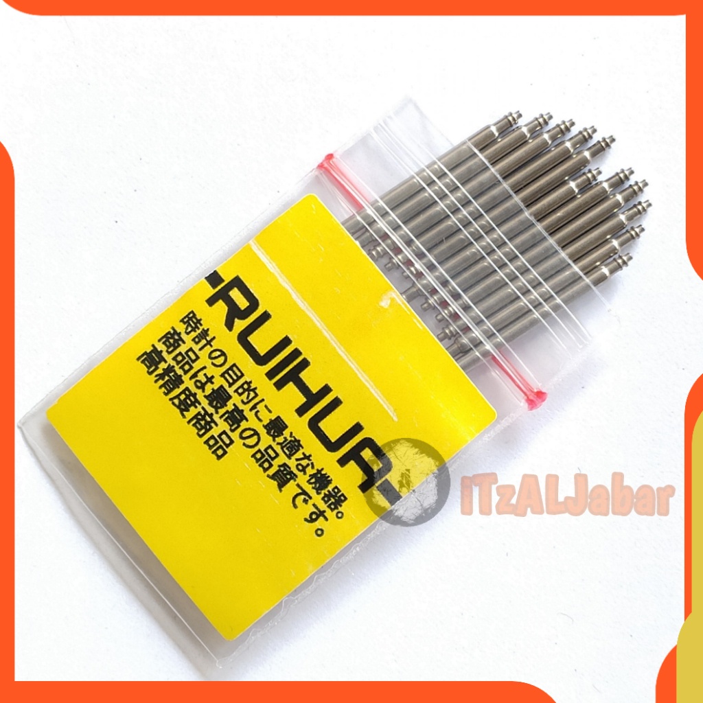 Spring bar tali jam tangan Pin pen spring bar Ruihua (12 pcs)