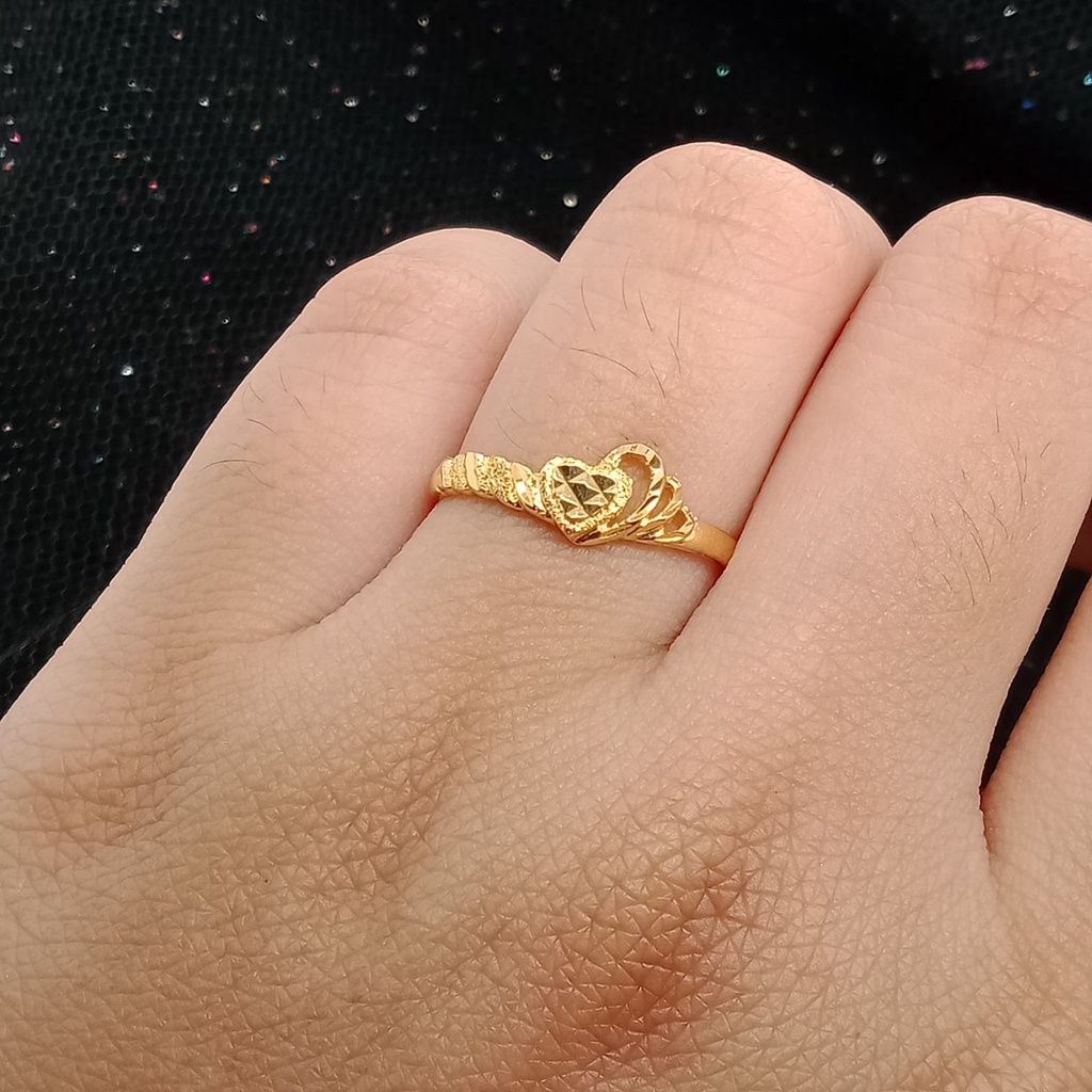 Cincin Emas 17K - 1.4 gr Kadar 750 - 12