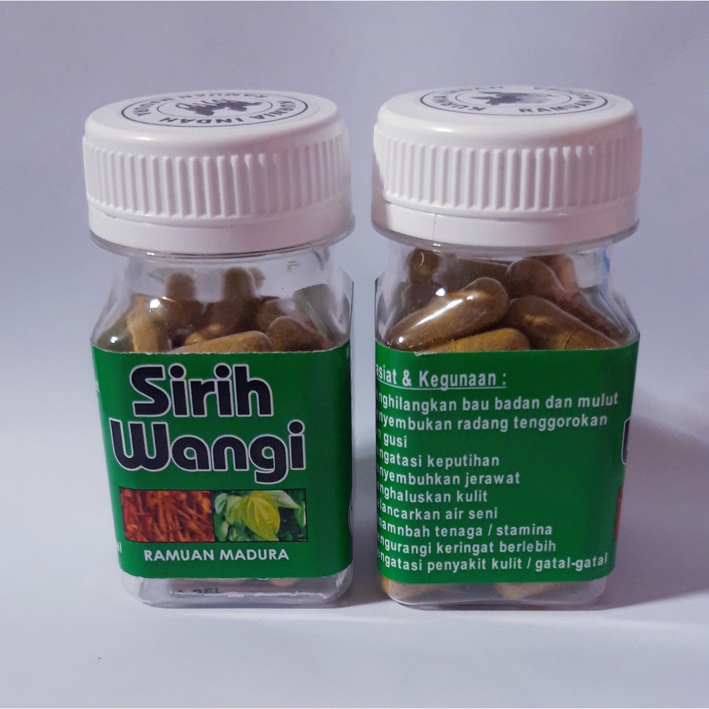 Sirih Wangi Kapsul - Jamu Ramuan Madura