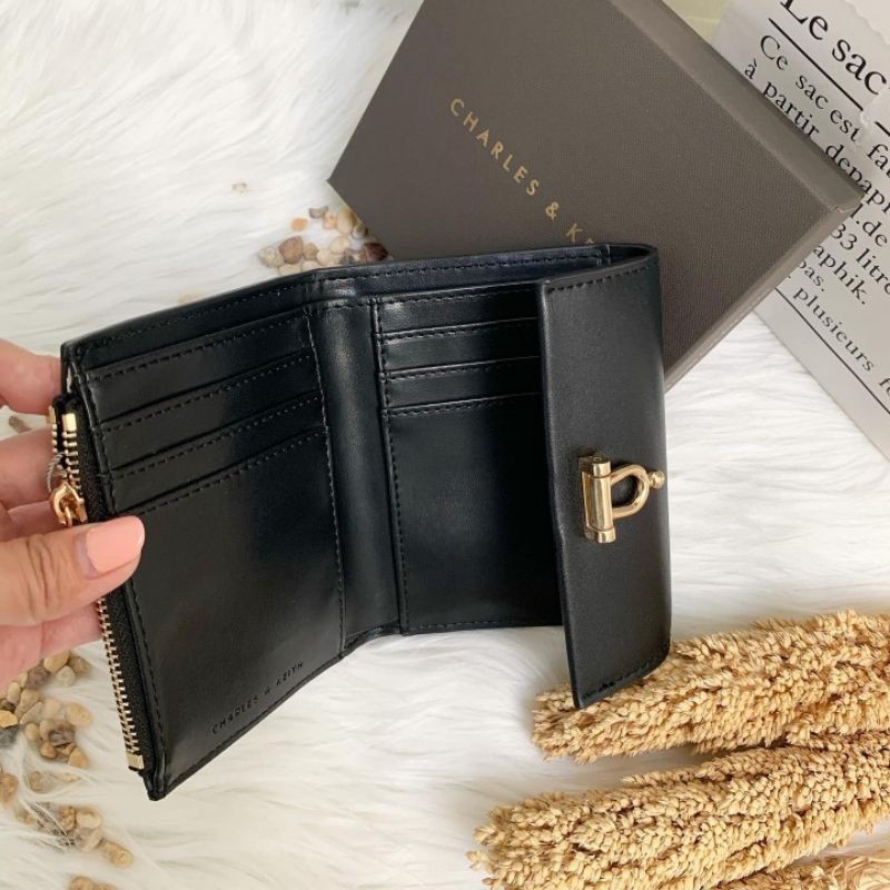 Ck Accent Mini Wallet Ori