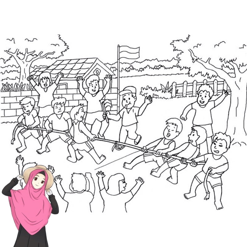 

Gambar Mewarnai HUT RI & Desain untuk meningkatkan kreativitas Anak V1D