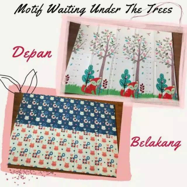 Tikar spon / karpet busa lipat