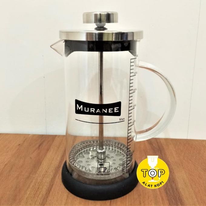 

[ COD ] French press coffee & tea plunger model Timemore 350ml premium mewah TERBARU Kode 1432