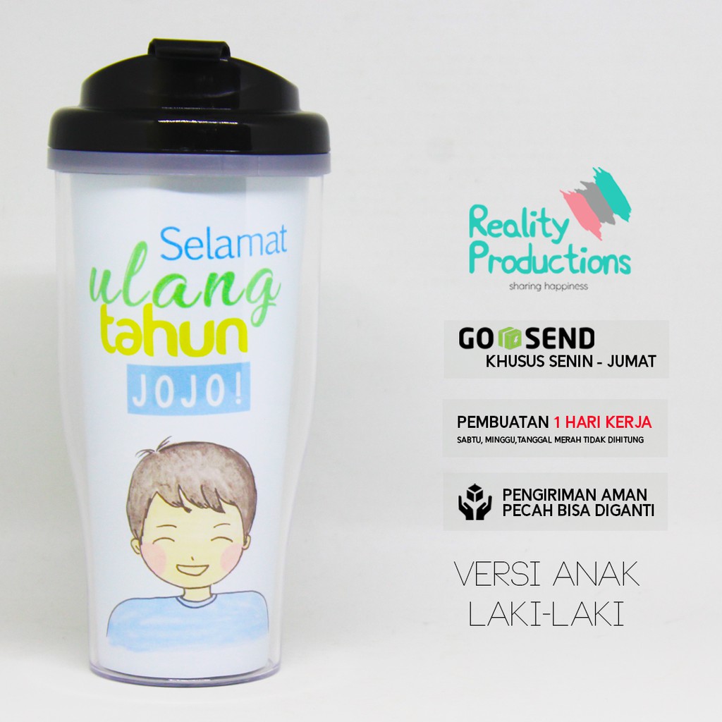 Tumbler Karakter Anak untuk Kado Ulang Tahun