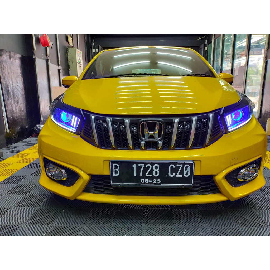 GRILL BRIO 2018 APOLLO HITAM GLOSY LIST CHROME JSL