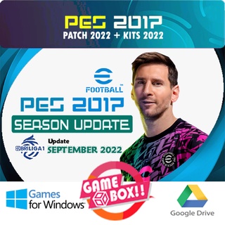 PES 2017 PATCH 2022 + LIGA BRI - PC LAPTOP GAMES