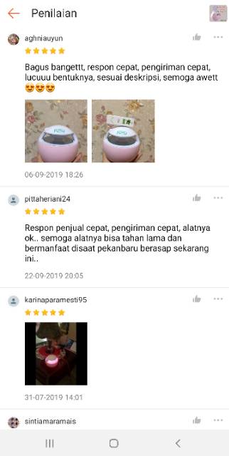 Diffuser Aromaterapi Humidifier Pengharum Ruangan