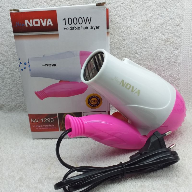 Hairdryer Rambut Nova Brasil NV-1290 // Pengering Rambut 350w