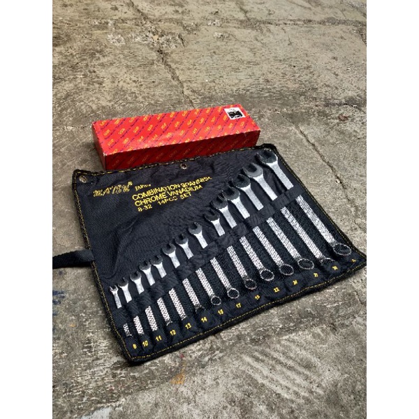 kunci ring pas set 14 pcs 8-32 mm MATSU Japan