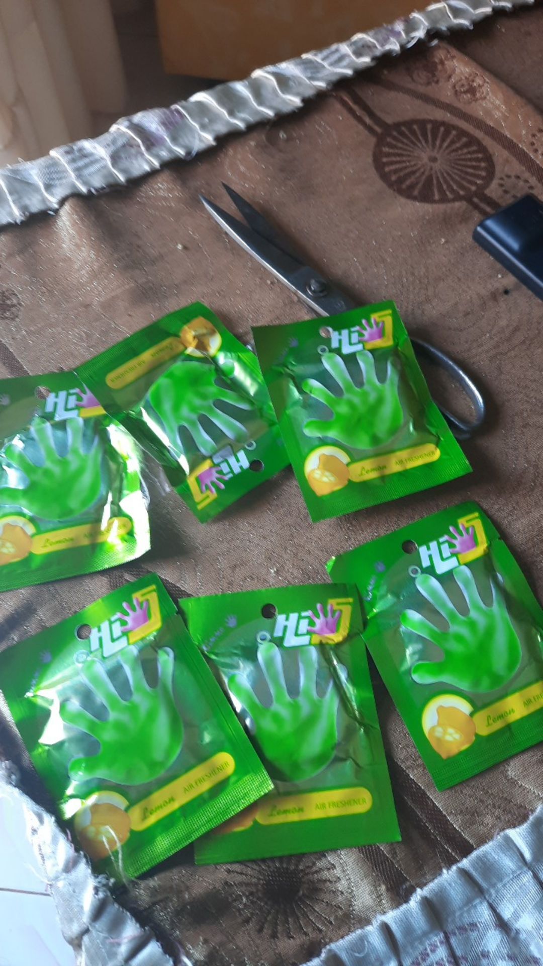 Hi 5 Air Freshener Lemon